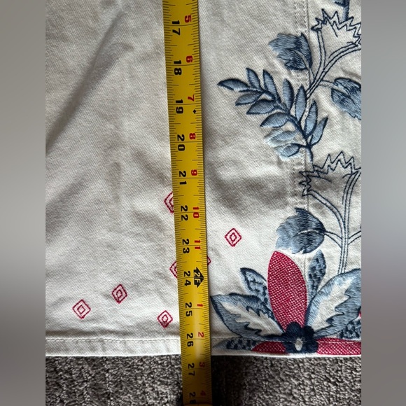 SHYANNE WOMEN'S AMERICANA EMBROIDERED DENIM DRESS Cowgirl Western Festival M - Picture 13 of 14